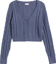 BP. Mixed Stitch Cardigan