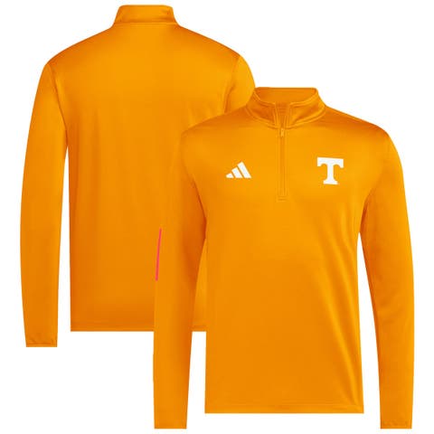 Men's adidas Tennessee Orange Tennessee Volunteers 2026 Sideline Ultimate 365 Woven Quarter-Zip Pullover