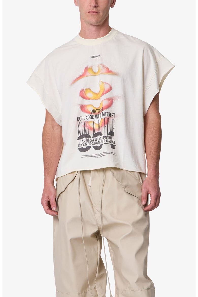 Retina Cut Off Graphic Tee, Alternate, color, OFF WHITE