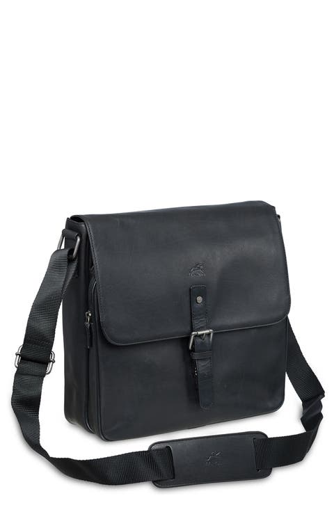 Leather Laptop Messenger Bag