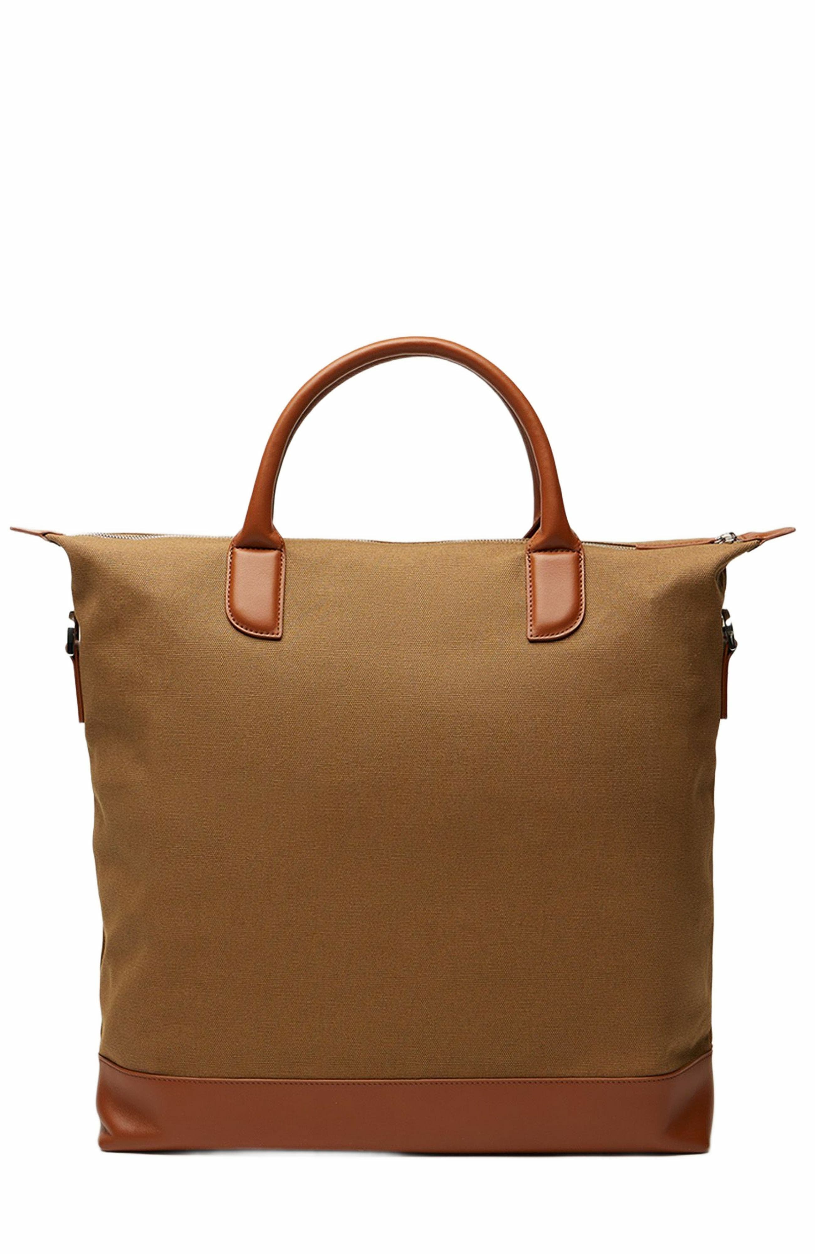 Want Les Essentiels O
Hare Organic Cotton Canvas Tote, Alternate, color, Dark Camel