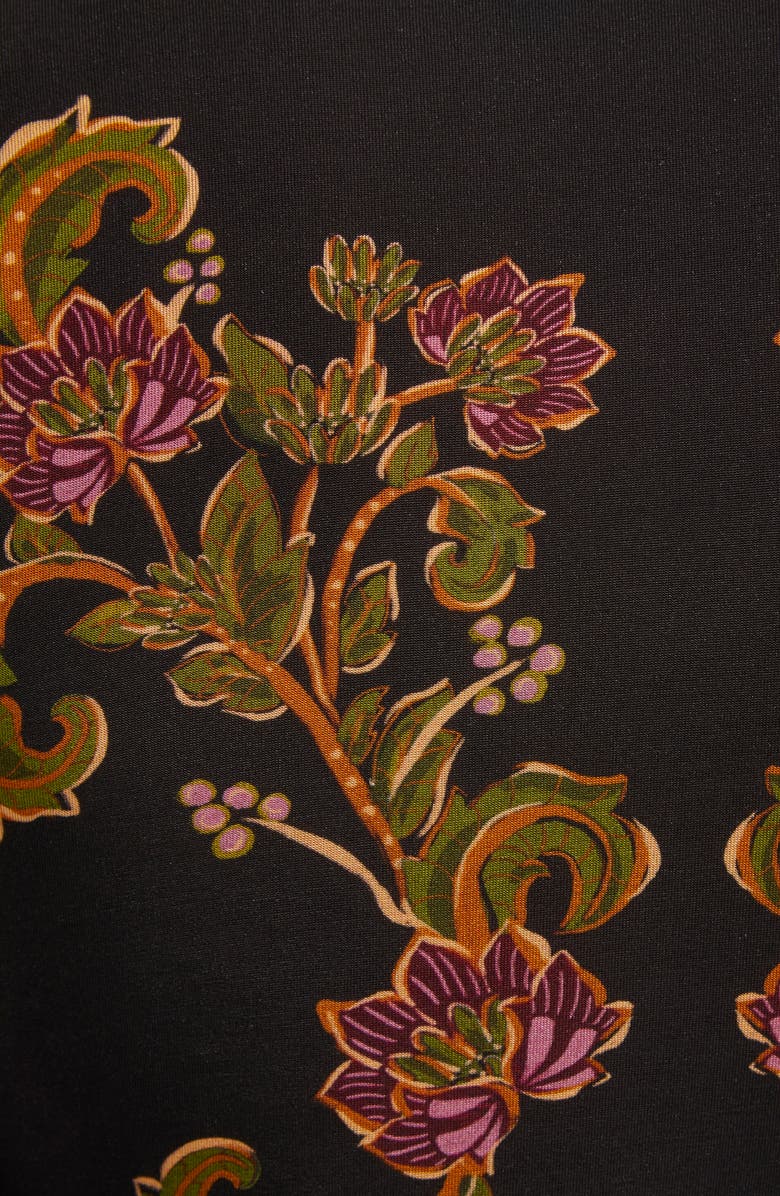 FARM Rio Ravenala Mock Neck Jersey Top, Alternate, color,