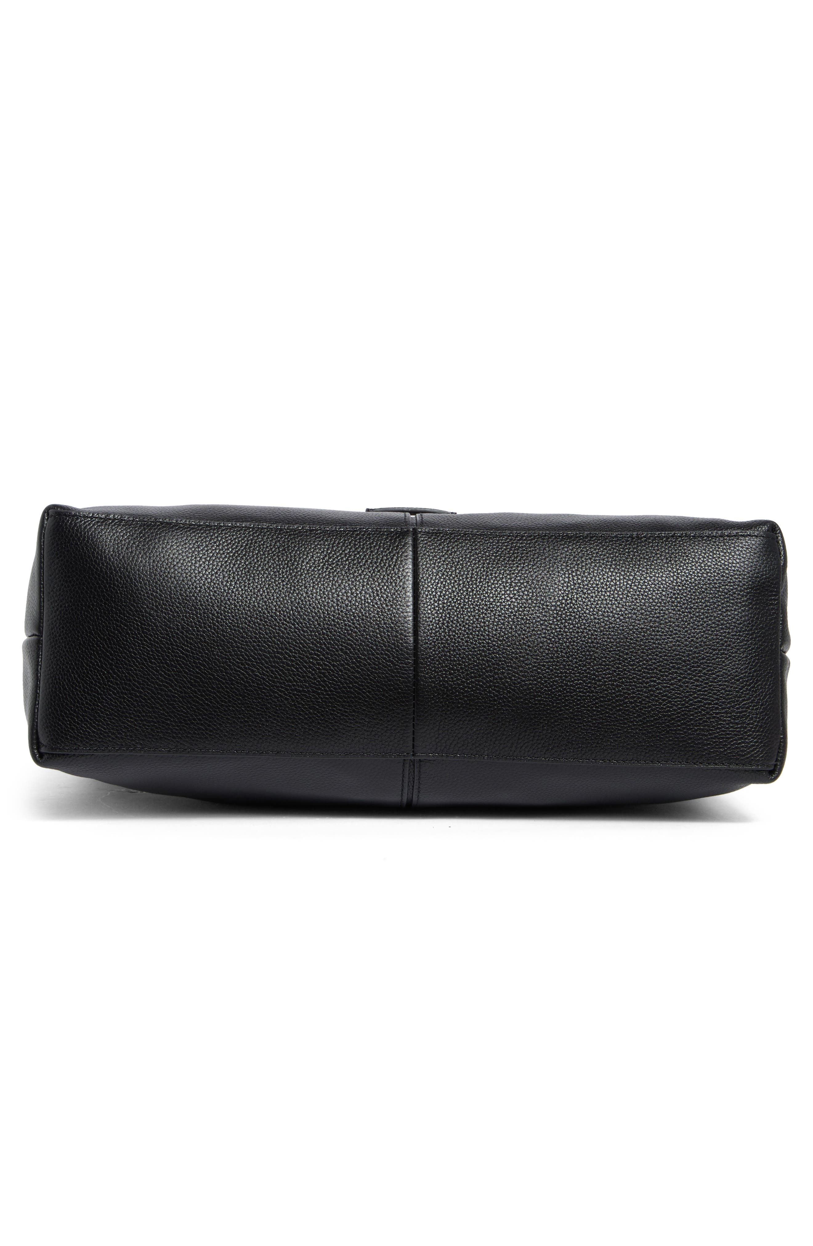 rag & bone Williamsburg Hobo Shoulder Bag, Alternate, color, Black