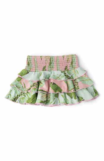 Shade Critters Kids' Cabana Palms Shimmer Swimsuit Skirt