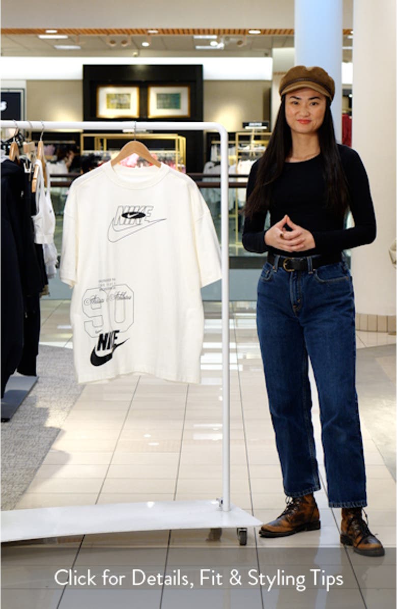 Sportswear Dance Cotton Graphic T-Shirt, sales video thumbnail