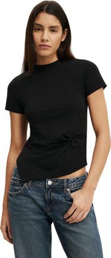 Cotton On Women's Twist Short Sleeve Tee