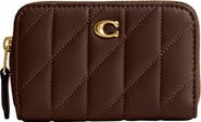 COACH Essential Pillow Quilted Leather Card Case