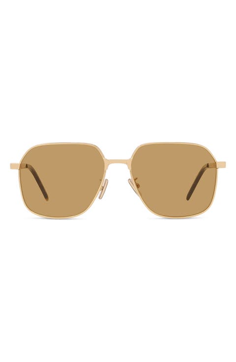 GV One 56mm Square Sunglasses