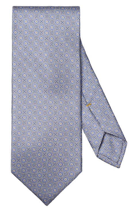 Medallion Silk Tie