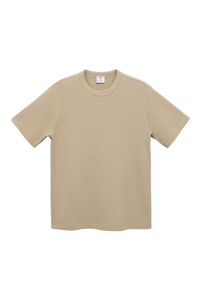 Fine Knit T-Shirt, Alternate, color, BEIGE