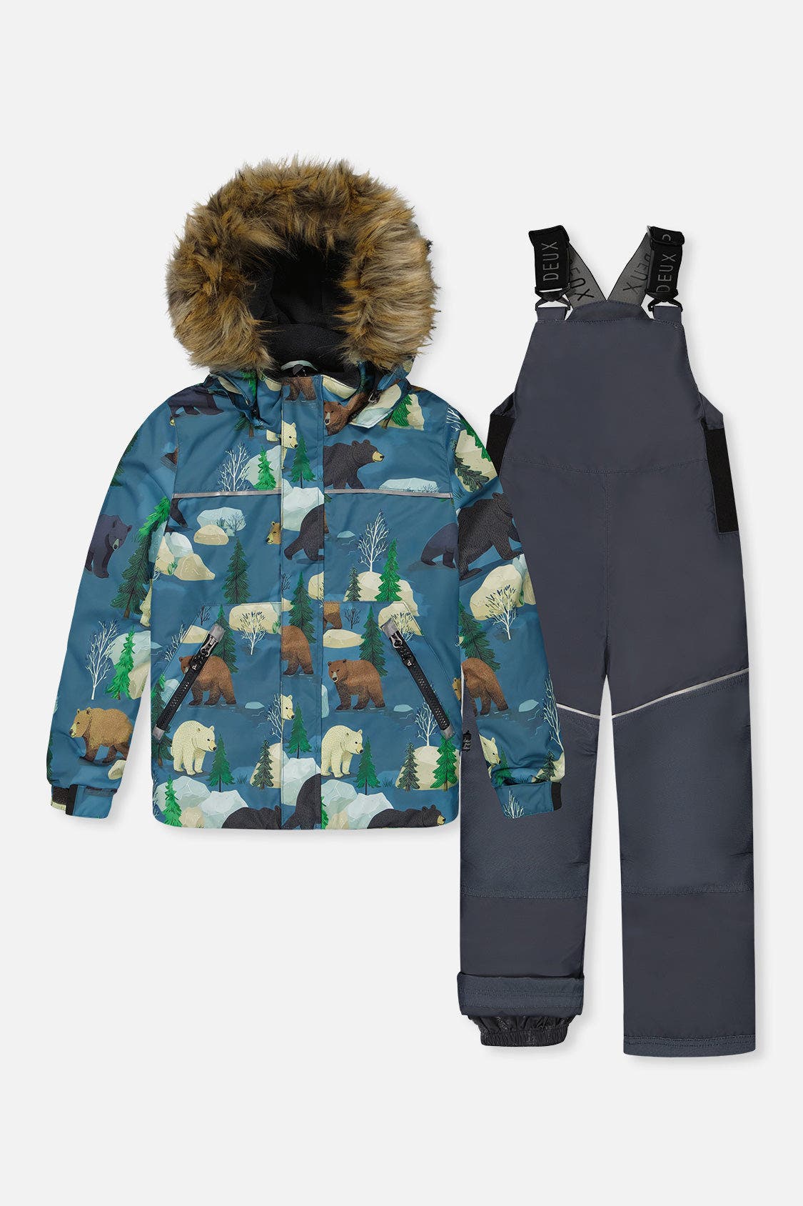 selected Blue Bear Print