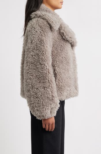 Short Faux Fur Jacket