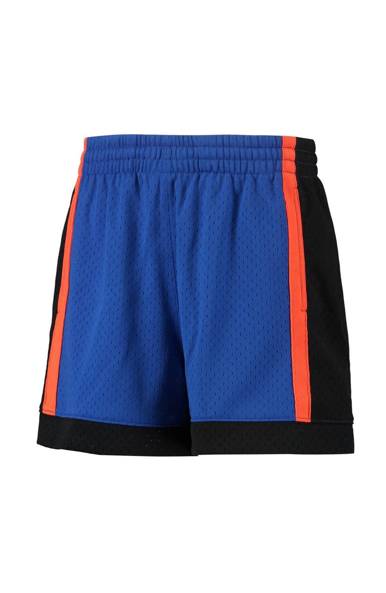 Mitchell & Ness Women's Mitchell & Ness Royal New York Knicks Jump Shot Shorts, Alternate, color,