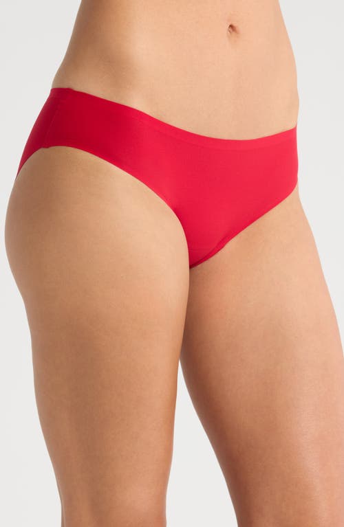 Chantelle Lingerie Soft Stretch Bikini In Poppy Red