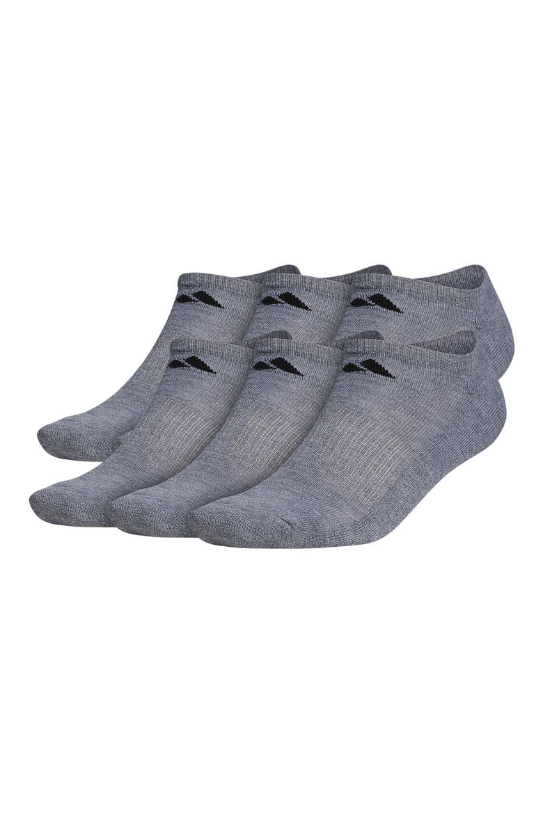6-Pack AEROREADY Cushioned Athletic Socks, Alternate, color, MED GREY