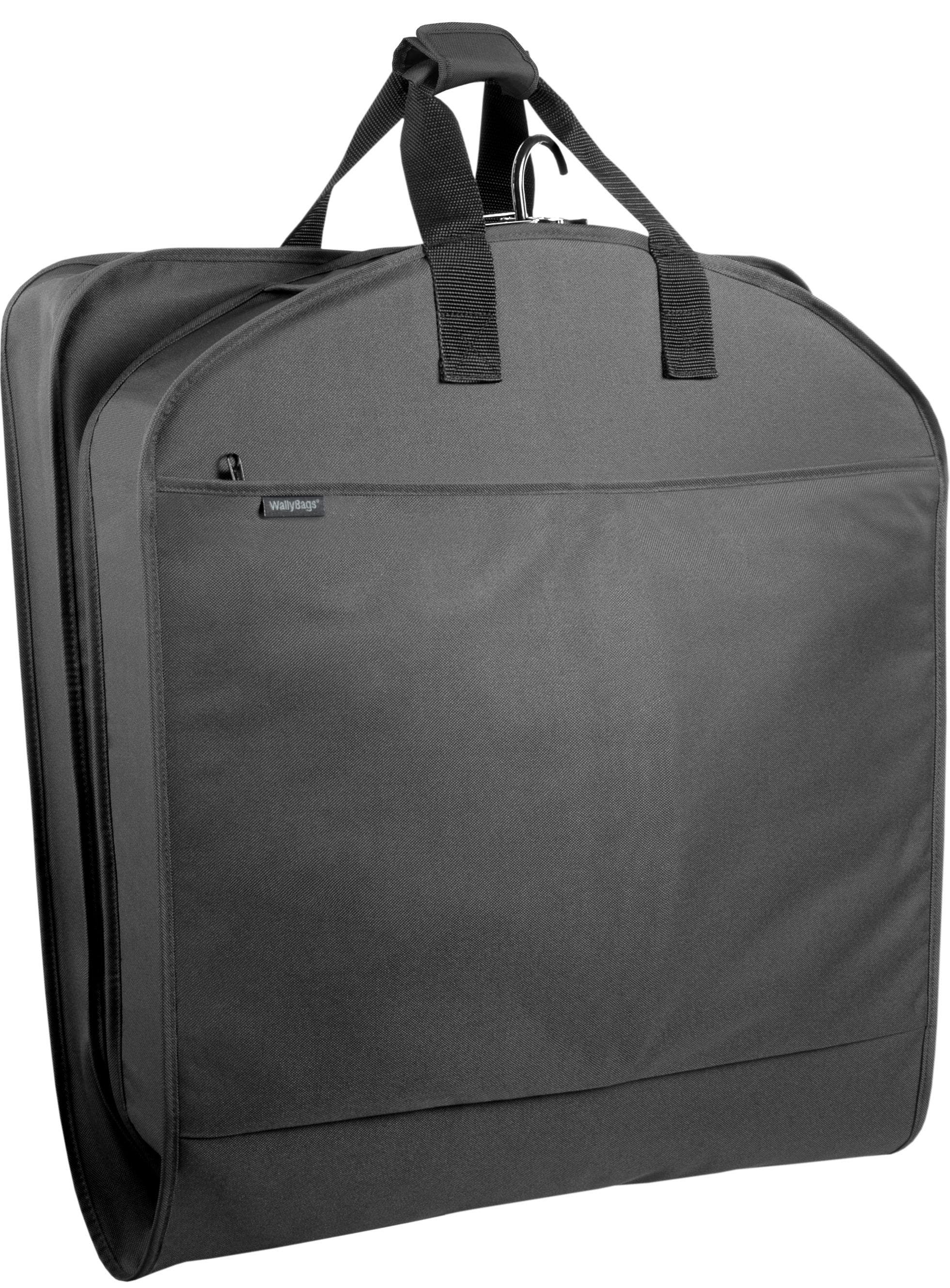 Wallybags 40 Deluxe Travel Garment Bag with Two Pockets, Alternate, color, 
