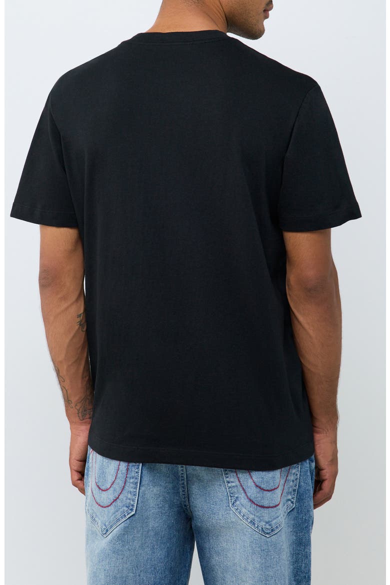 Horseshoe Graphic T-Shirt, Alternate, color, JET BLACK