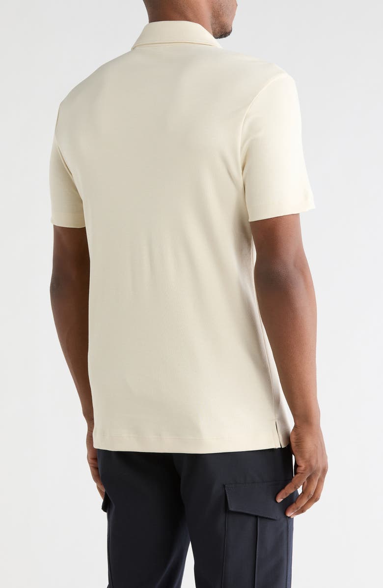 BOSS Palosh Short Sleeve Polo, Alternate, color, Beige