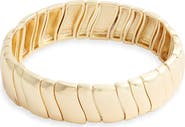 Nordstrom Wavy Link Stretch Bracelet
