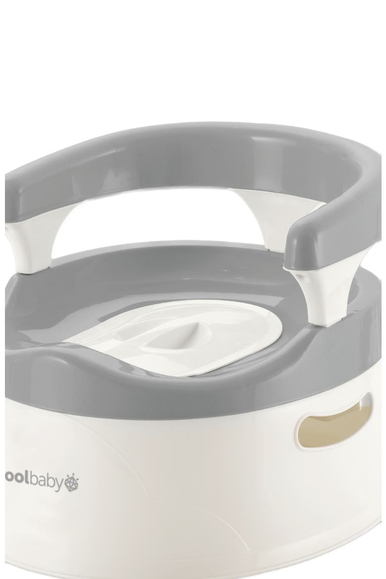 Handled Potty Chair, Alternate, color, Gray