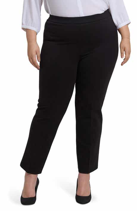 Pull-On Ankle Slim Pants