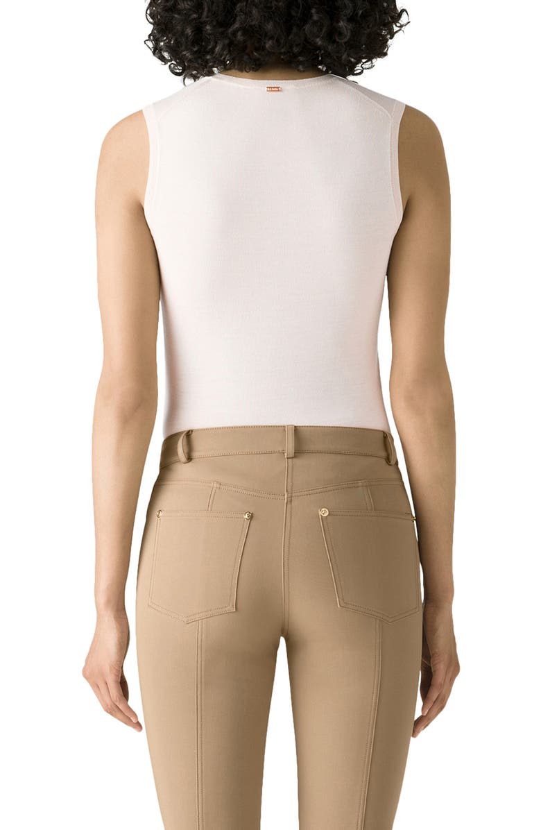 St. John Collection Wool & Silk Jersey Tank, Alternate, color,