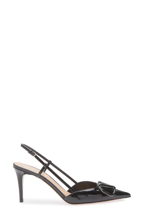 Valentino Vlogo Pointed Toe Slingback Pump In Multi