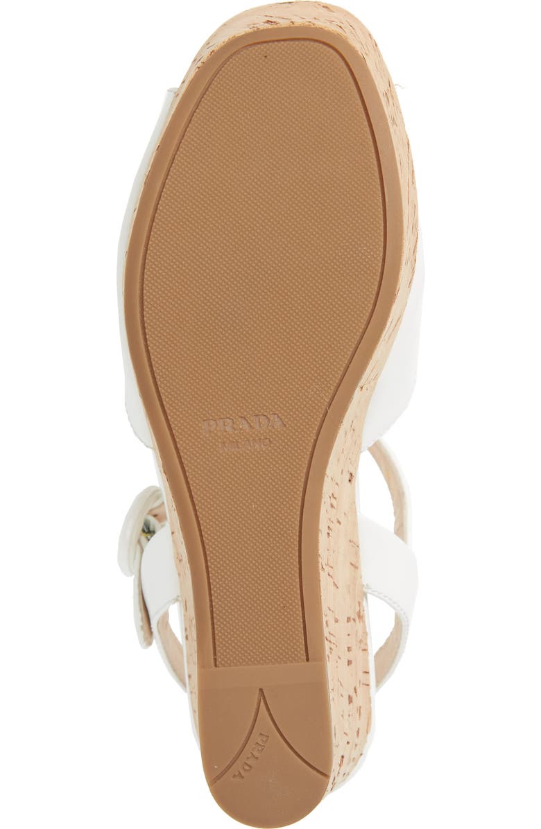 Prada Wedge Platform Sandal, Alternate, color,