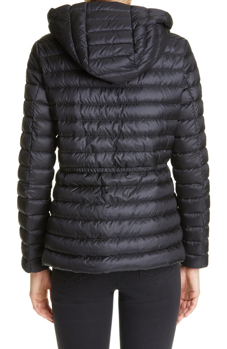 Moncler Raie Tie Waist Water Resistant Lightweight Down Puffer Jacket, Alternate, color, 