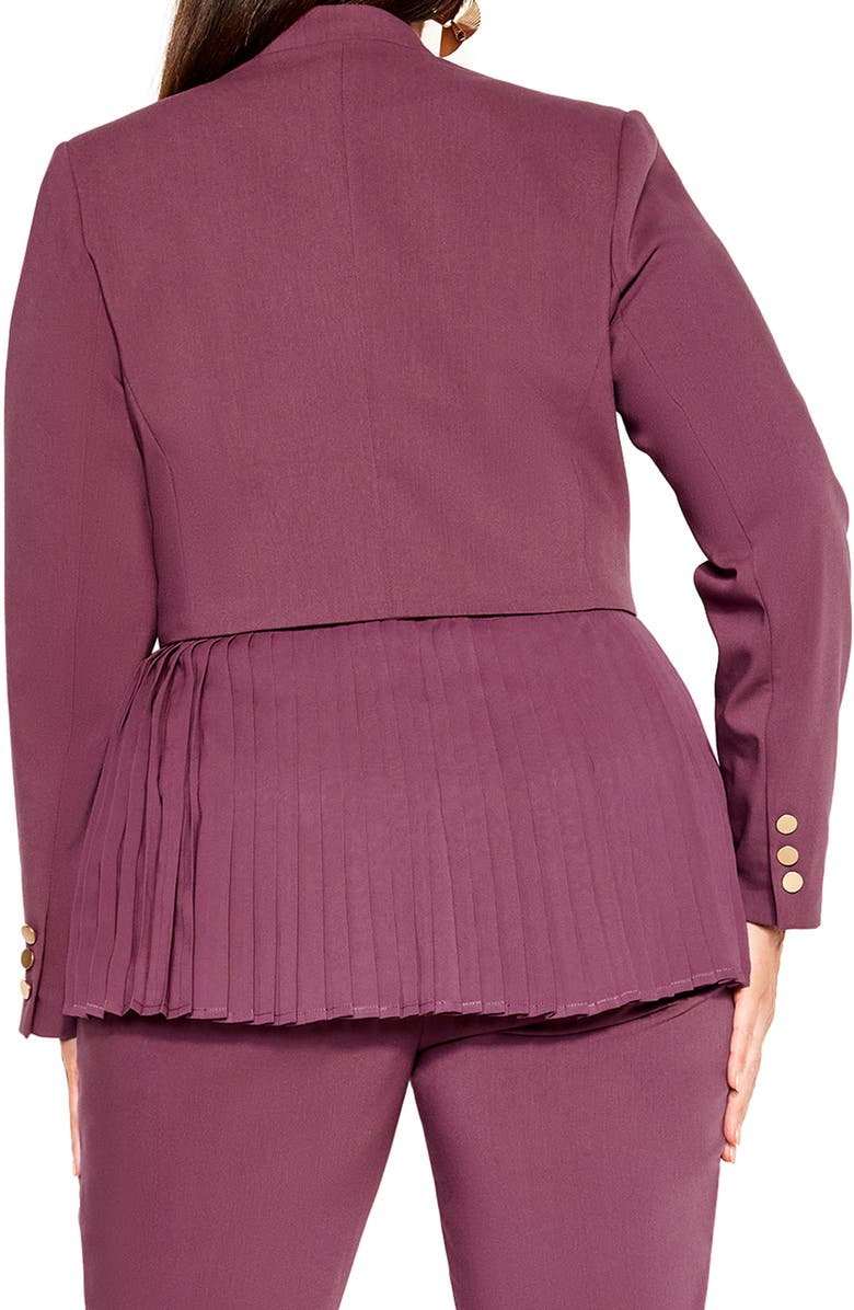 City Chic Sadie 2-in-1 Blazer, Alternate, color, 