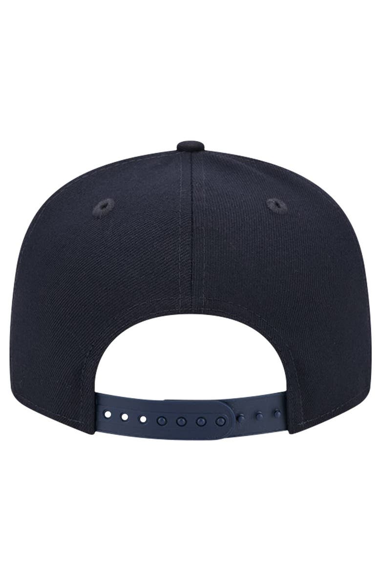 New Era Men's New Era Navy West Virginia Mountaineers Team Script 9FIFTY Snapback Hat, Alternate, color, Navy