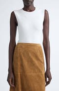 Jil Sander Sleeveless Rib Bodysuit
