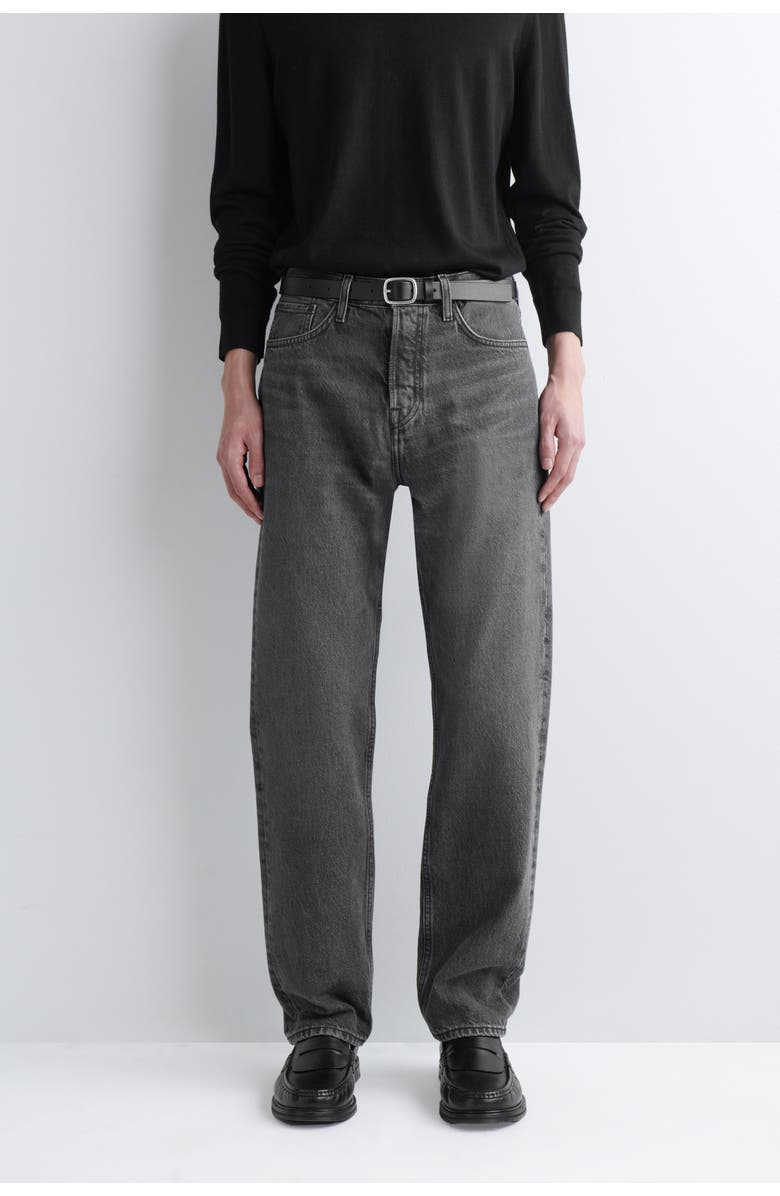 COS Signature Regular-Fit Straight-Leg Jeans, Alternate, color, Grey