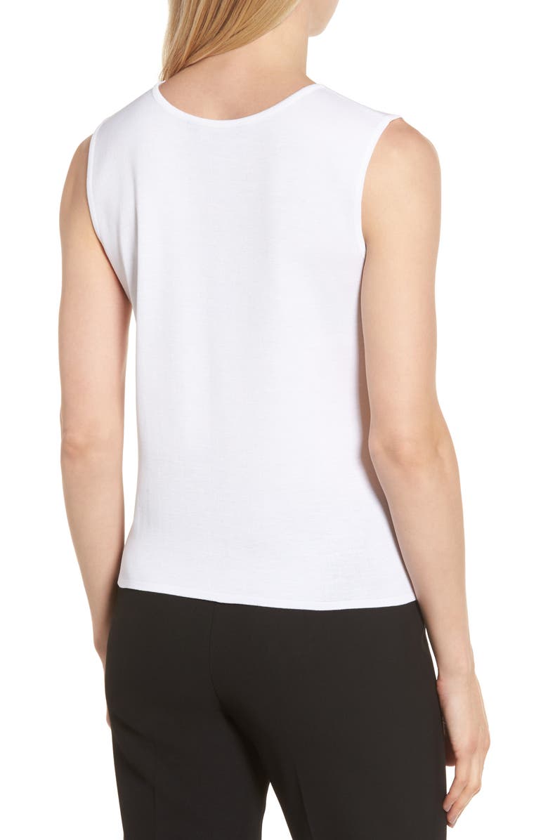 Ming Wang Scoop Neck Tank, Alternate, color, 