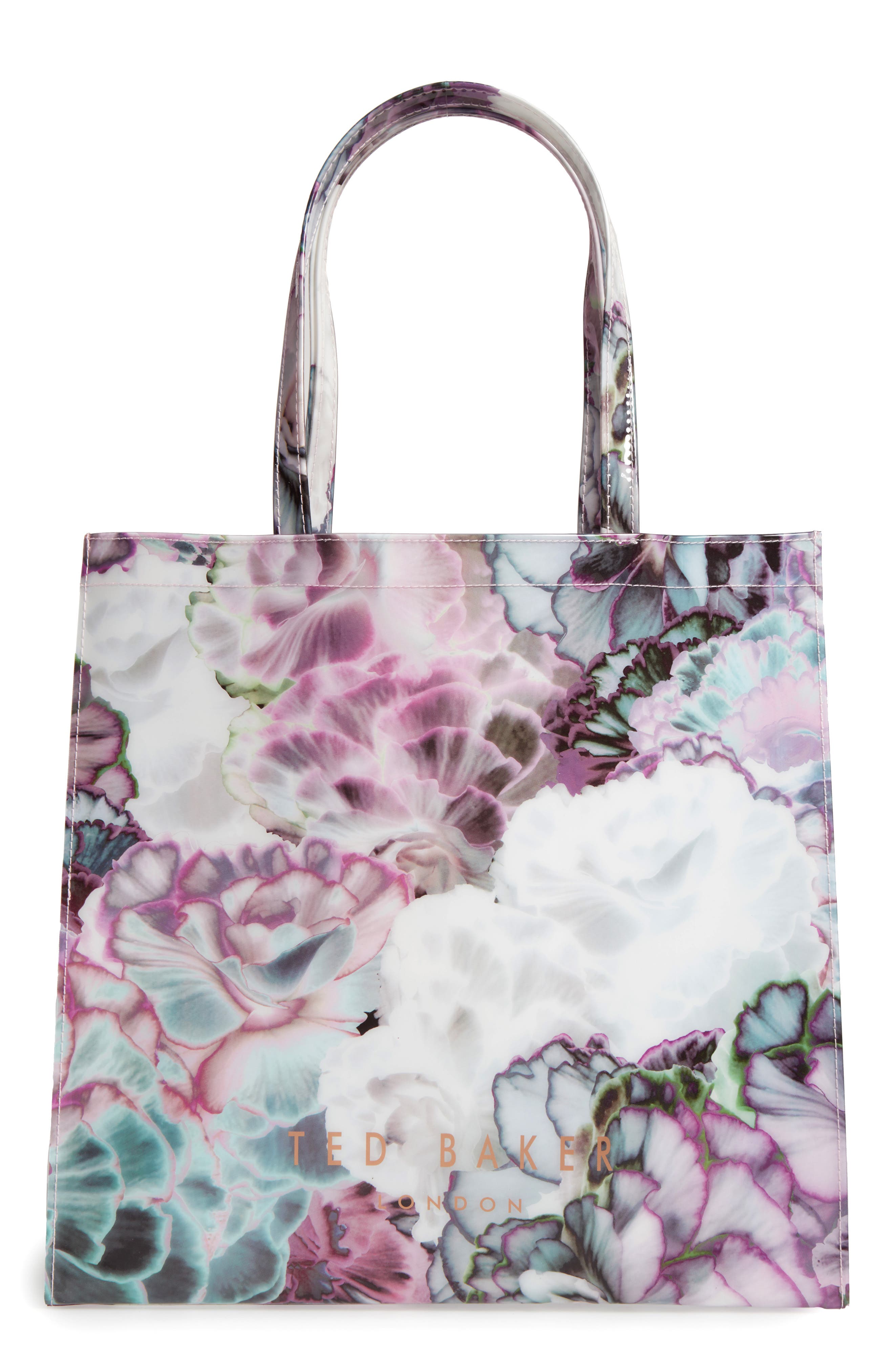 Ted Baker London Large Icon Illuminated Bloom Tote, Main, color, 