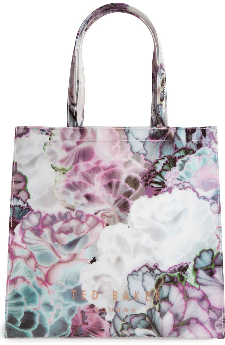 Ted Baker London Large Icon Illuminated Bloom Tote, Main, color,