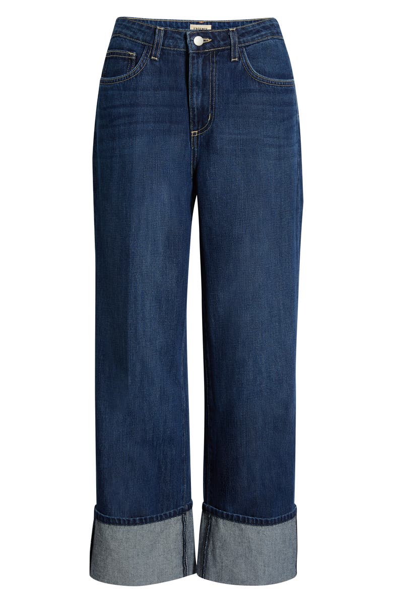 L'AGENCE Leighton Cuff Stovepipe Jeans, Alternate, color, Rampart