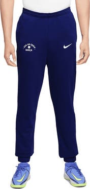 Nike Men's Nike  Blue Barcelona Fleece Pants