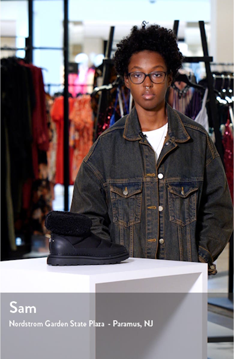 Ozie Faux Shearling Bootie, sales video thumbnail