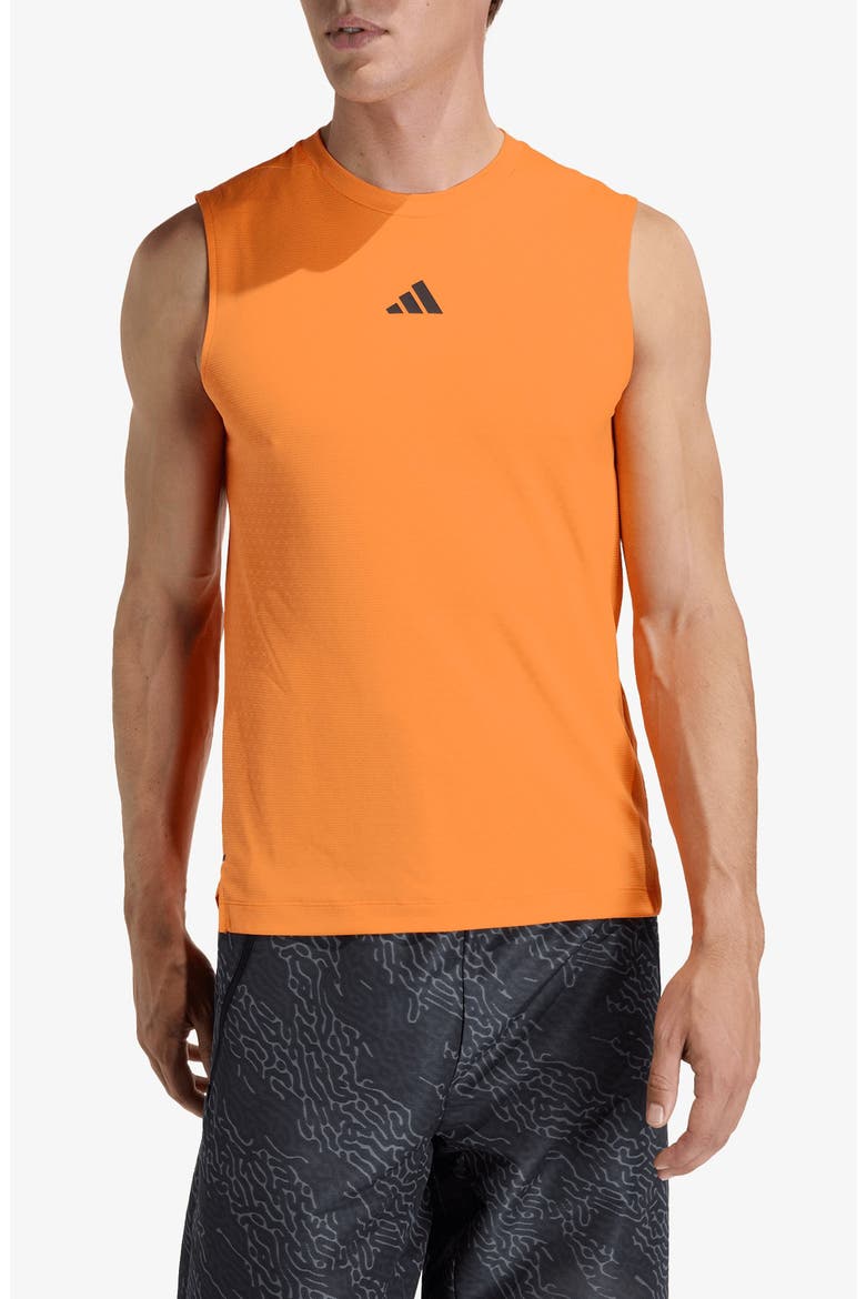 D4T Power 3-Stripes Tank, Main, color, PURE ORANGE