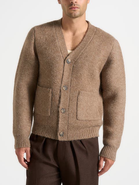 Wool Knit Cardigan
