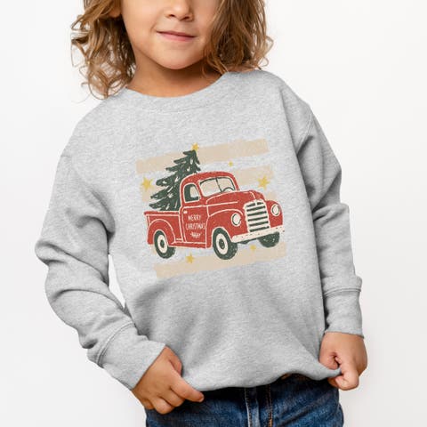 Truck Stripes Sweatshirt (Toddler)