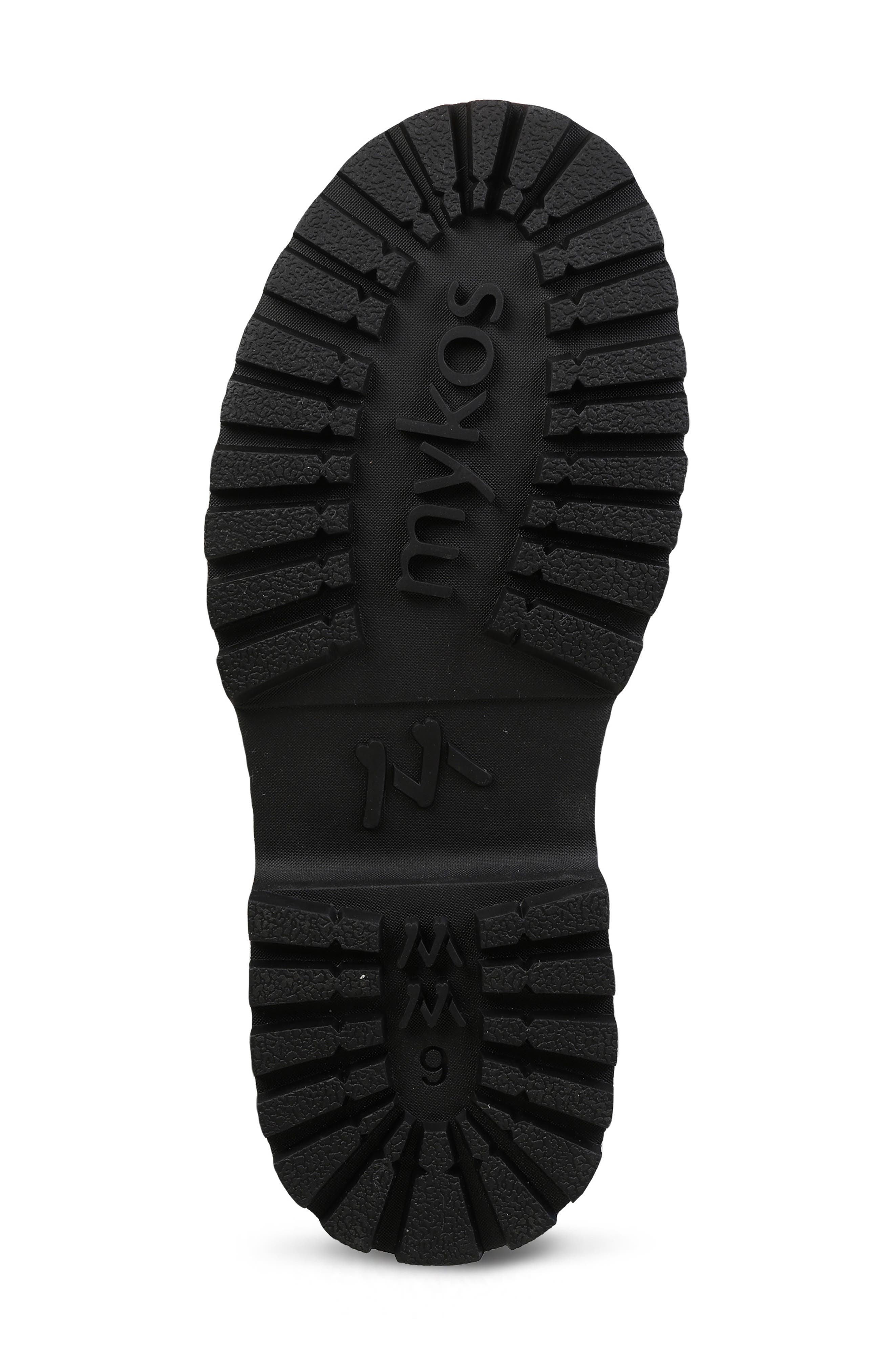 Marcus Lug Sole Boot, Alternate, color, CHARCOAL/ BLACK