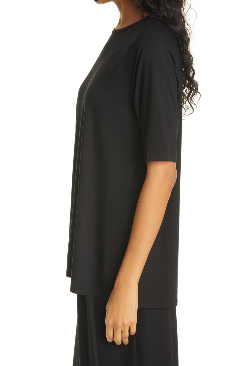 Eileen Fisher Elbow Sleeve Top, Alternate, color, 