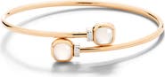 Pomellato Nudo Milky Quartz Cuff Bracelet
