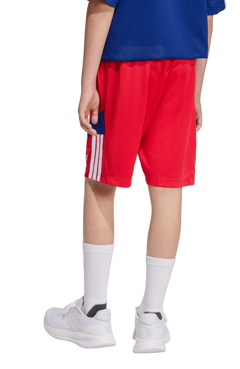 adidas House of Tiro Shorts, Alternate, color, Pure Ruby/ White/ Mystery Ink