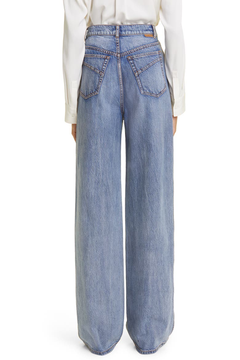 Luminosity Straight Leg Jeans, Alternate, color, BRINY BLUE