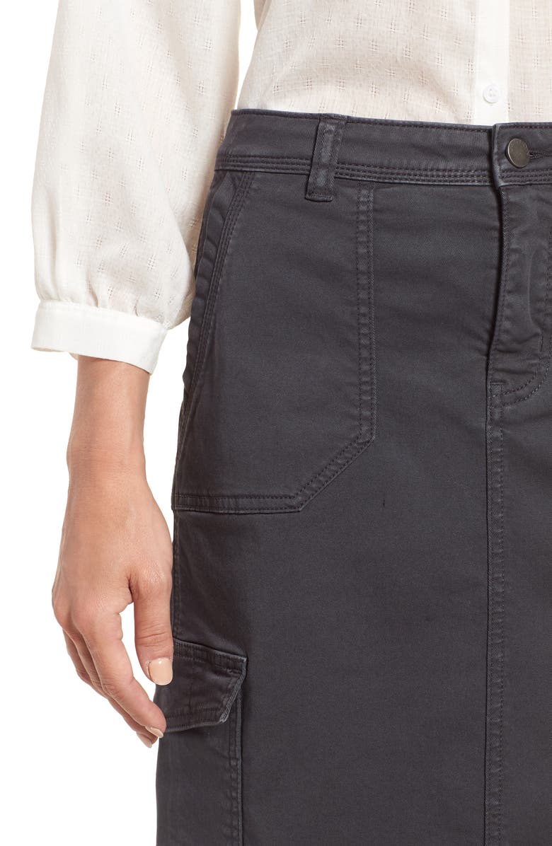Caslon<sup>®</sup> Twill Utility Skirt, Alternate, color,