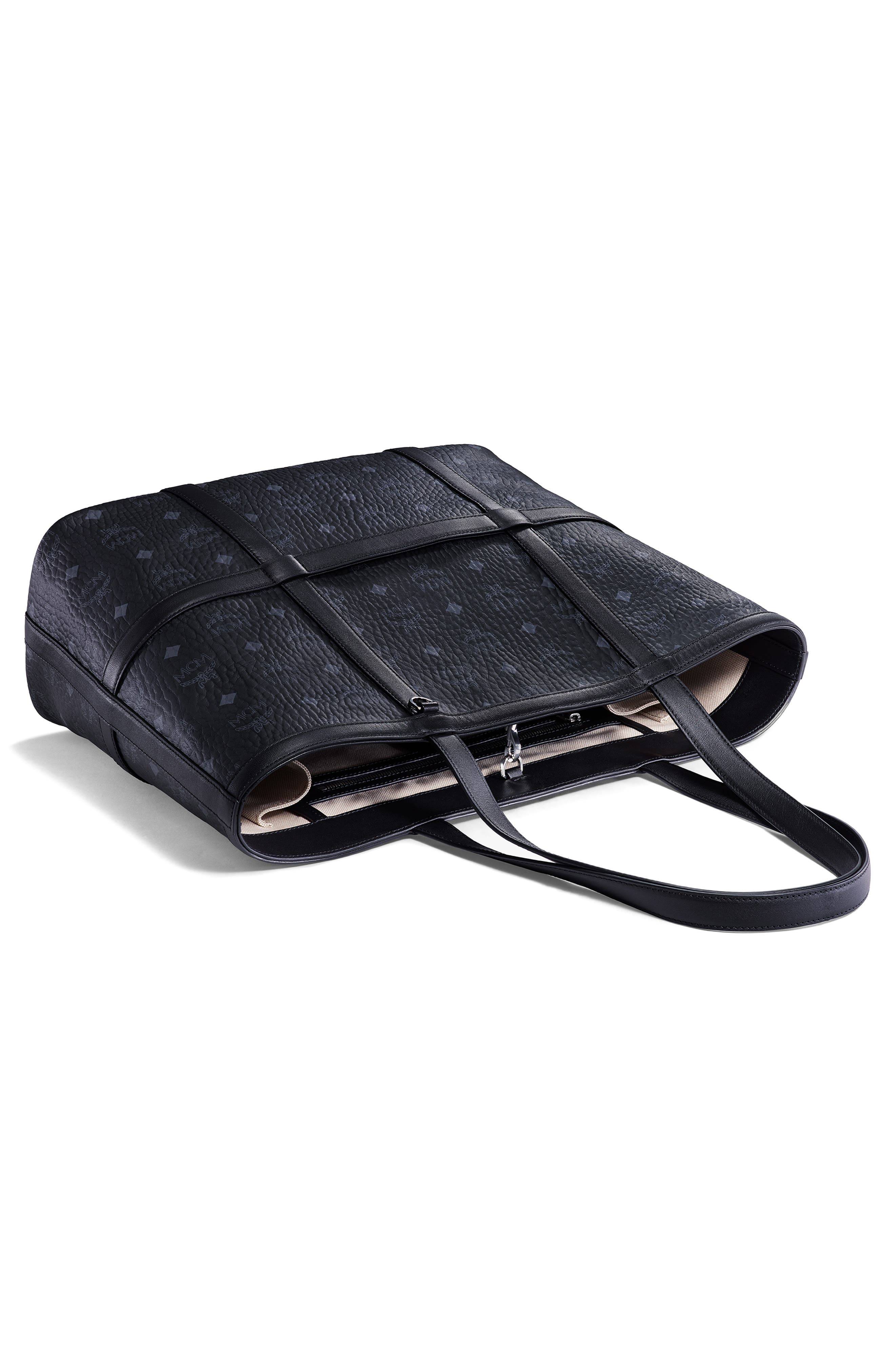 MCM Medium Delmy Visetos Shopper, Alternate, color, 