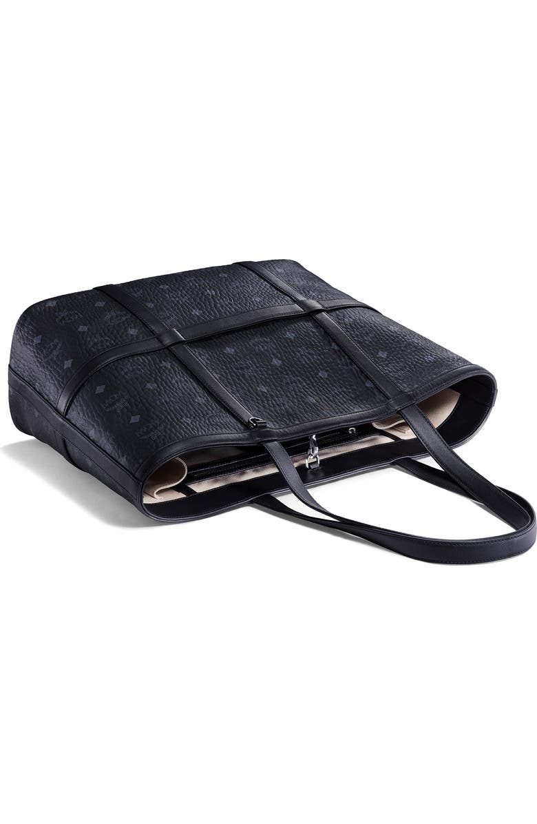 MCM Medium Delmy Visetos Shopper, Alternate, color,